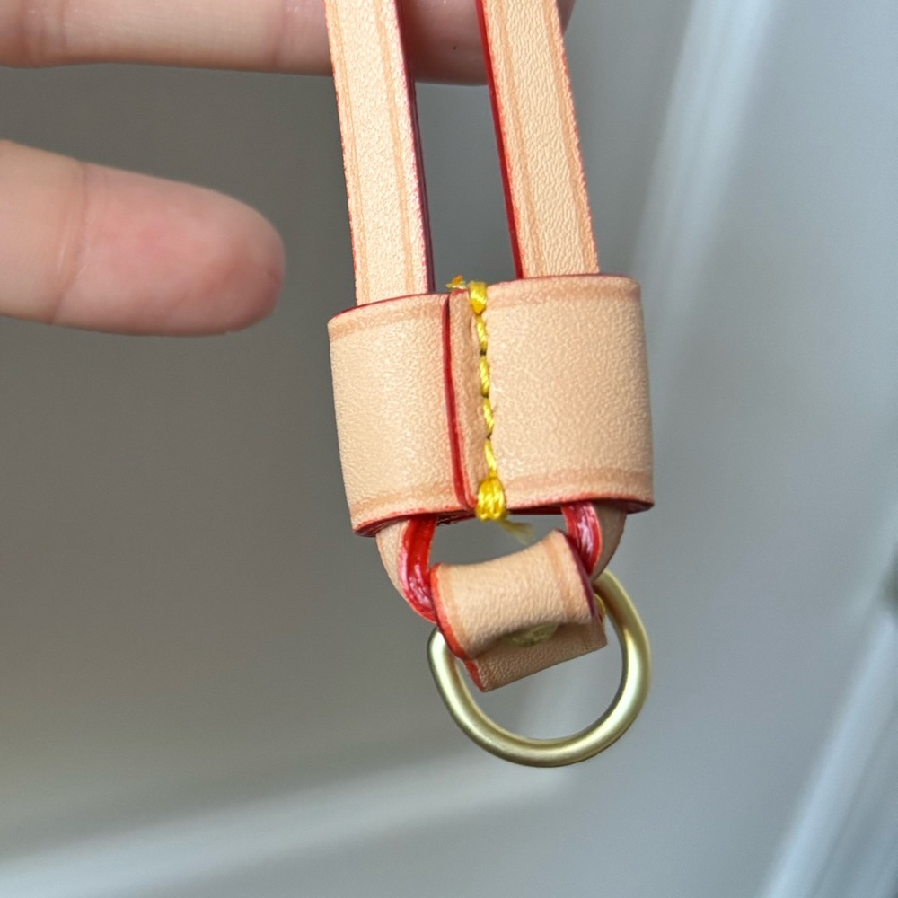 Designer Inspired brown Monogram coated canvas Tote - Brown with Tan Trim - Picture 8 of 16